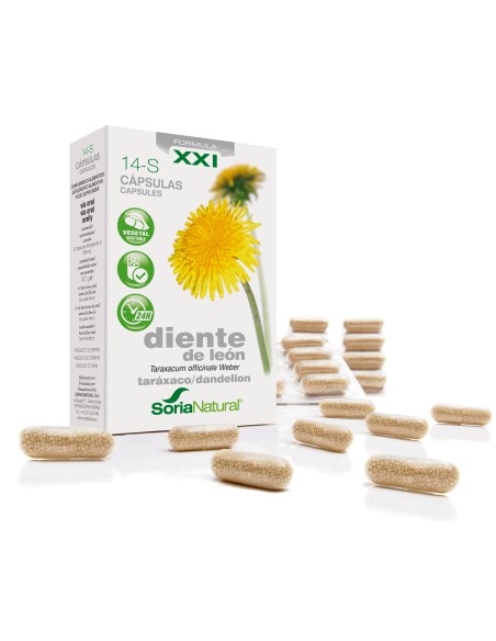 Soria 14-S Diente De Leon 400mg 30 Caps