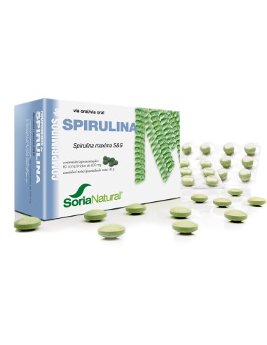 Soria Espirulina 60 Comp
