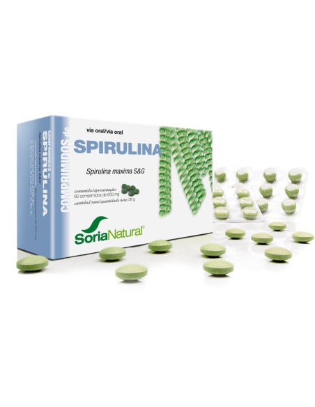 Soria Espirulina 60 Comp