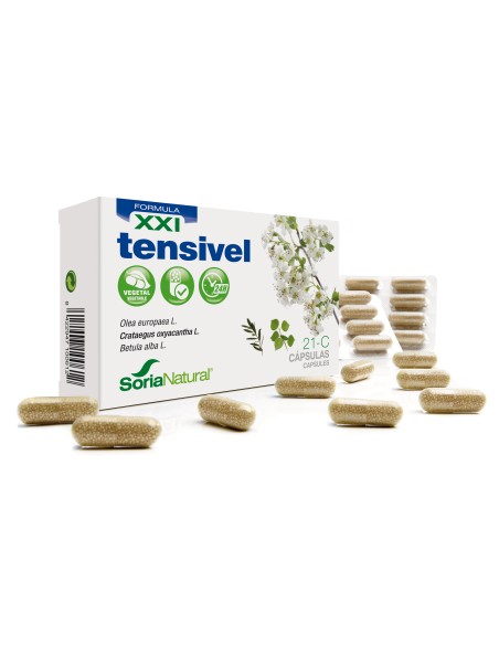 Soria 21-C Tensivel 600 Mg 30 Caps Liberacion Prolongada