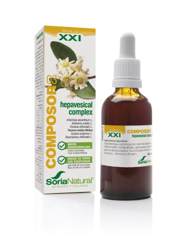 Soria Composor 3 Hepavesical Complex S Xxi 50ml Soria Composor 3 Hepavesical Complex S Xxi 50ml