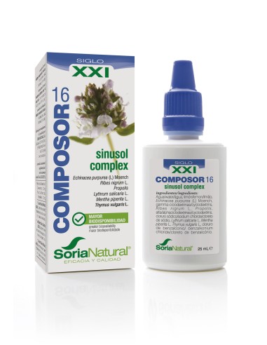 Soria Composor 16 Sinusol S Xxi 25ml Soria Composor 16 Sinusol S Xxi 25ml