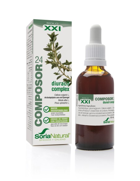 Soria Composor 24 Diuracin Complex Siglo Xxi 50ml