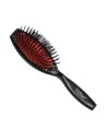 Eurostil Goma Fuelle Cepillo De Pelo Nylon Mediano Negro Negro 1un