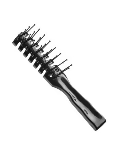 Eurostil Esqueleto 2 Puas Cepillo Bola Pequeña Negro Negro 1un