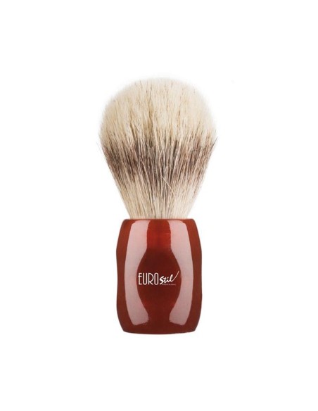 Eurostil Brocha Afeitar Pelo Caballo-Cerdo 24mm M-Rojo