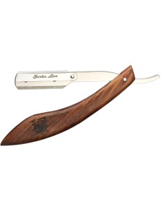 Eurostil Barber Line Navaja Mango Madera 1un