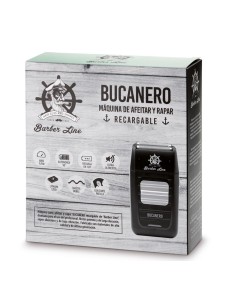 Eurostil Bucanero Maquina De Afeitar y Rapar Recargable 1un