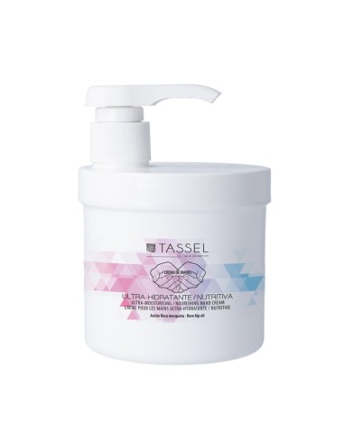 Eurostil Ultra-Hidratante Crema De Manos Nutritiva Con Dosificador 500