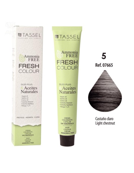 Eurostil Fresh Colour Crema Colorante Sin Amoniaco Castaño Claro 1un