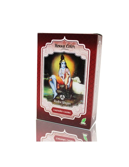 Henna Castaño Caoba Polvo Radhe 100g