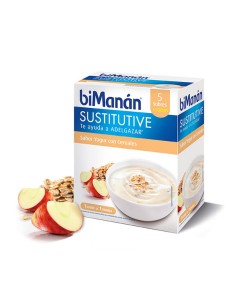 Bimanan Sustitutive Crèmes Yaourt et Céréales 5 Unités