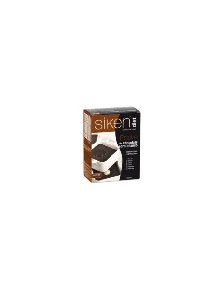 Siken Sikendiet Dessert au chocolat noir 7 Sachets