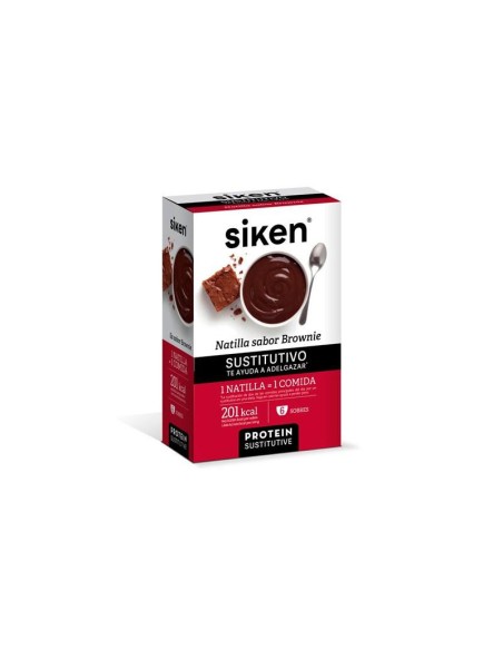 Siken Substituts De Crème Pâtissière Brownie 6 Enveloppes