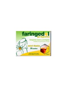 Faringedol Comprimés De Miel 20 Unités