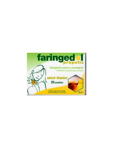 Faringedol Comprimés De Miel 20 Unités Faringedol Comprimés De Miel 20 Unités