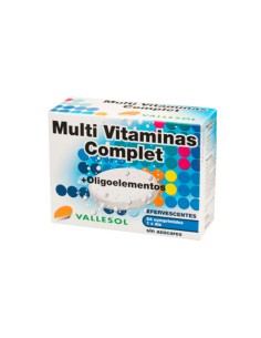 Vallesol Multivitamins Complet +Trace Elements Effervescent 24 Tablets