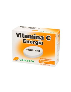 Vallesol Vitamin C + Guarana 24 Tablets