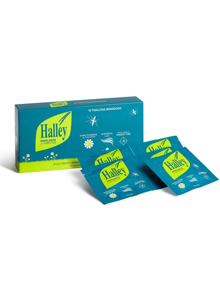 Halley Lotion Répulsive Lingettes 10U