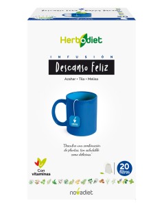 Novadiet Herbodiet Descanso Feliz 20 Filtros