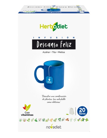 Novadiet Herbodiet Descanso Feliz 20 Filtros
