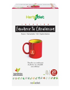 Novadiet Herbodiet Favorece Tu Circulacion 20 Filtros