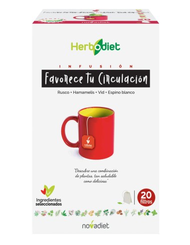 Novadiet Herbodiet Favorece Tu Circulacion 20 Filtros