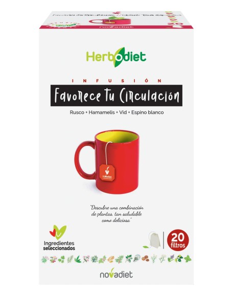 Novadiet Herbodiet Favorece Tu Circulacion 20 Filtros