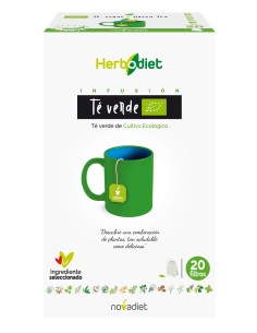 Novadiet Infu Te Verde Ecodiet 20 Filtros