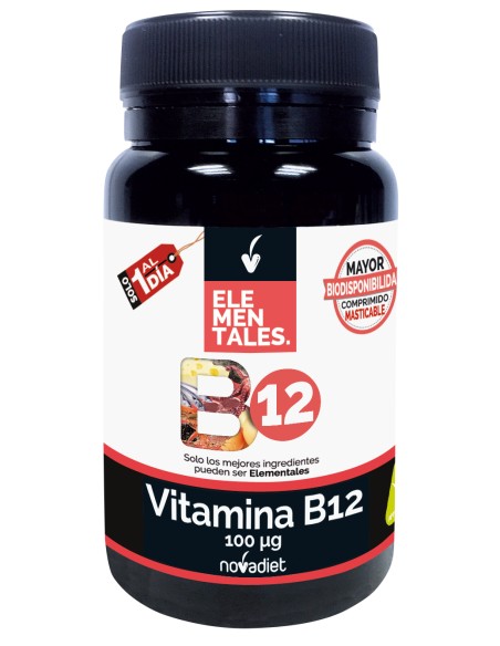 Novadiet Vitamina B12 100 Mcg 120 Comp
