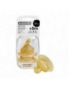 Suavinex Tétine Silicone Anatomique T2l 2 U
