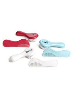 Suavinex Pink Comb Brush Set