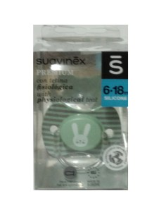 Suavinex Chupete Tetina Silicona Fisiológica 6-18 Meses
