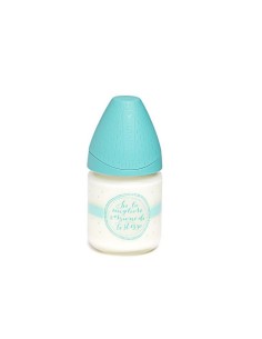 Suavinex Baby Bottle Glass Silicone Teat 3 Positions 120ml