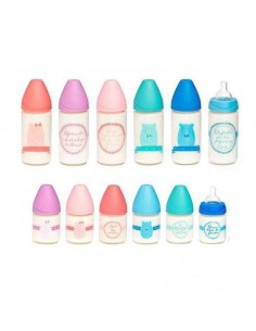 Suavinex Biberon Tétine Silicone 3 Positions 240ml