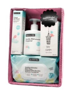 Suavinex Baby Cosmetic Basket For Girls 4 Pcs