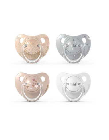 Suavinex Silicone Soother Anatomical 0-6M 2u