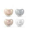 Suavinex Silicone Soother Anatomical 0-6M 2u