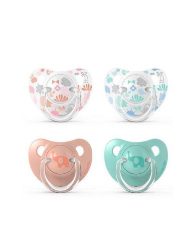 Suavinex Silicone Soother Anatomical 6-18M 2u