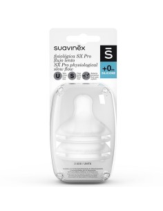 Tétine Physiologique S Flow Silicone 2 Unités