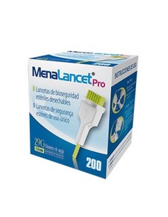Menarini Menalancet Pro 29g 200 Lancettes