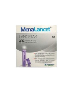 Menalancet 30g 50 Lancettes