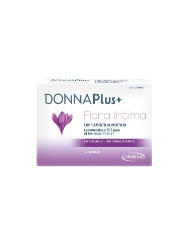 Donna Plus Donnaplus Complément Alimentaire Flora Intima Plus 14 Caps