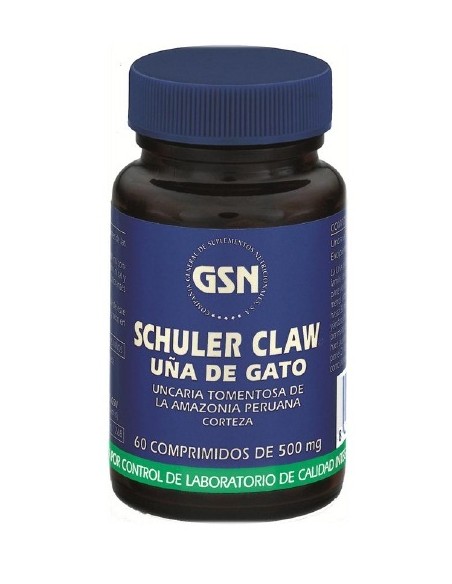 Gsn Schuler Claw 500 Mg 60 Comp Uña Gato