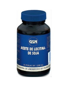 Gsn Aceite Lecitina 1200 Mg 80 Per