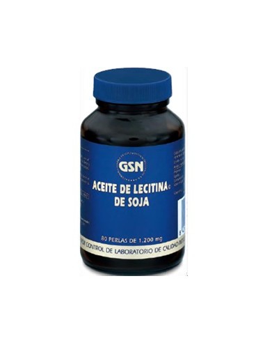 Gsn Aceite Lecitina 1200 Mg 80 Per