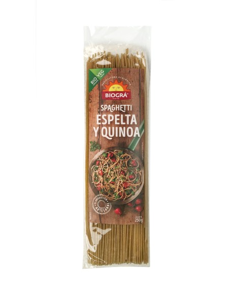 Biográ Spaguetti De Espelta Con Quinoa Biogra Bio