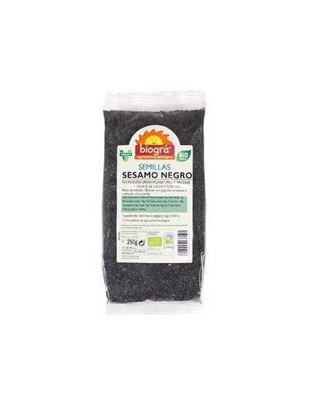 Biográ Sesamo Negro 250g Biogra Bio