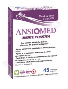 Bioserum Ansiomed Mente Positiva 45 Comprimidos