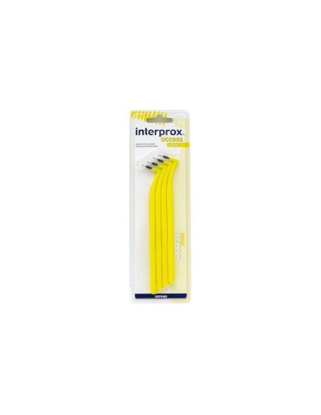 Interprox Vitis Brosse À Dents Interdent Dentaid Acces Mini Larg 4u